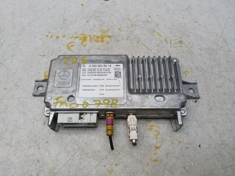 MERCEDES C-CLASS W205 BLUETOOTH PARKING CONTROL A0009006516 FM00798