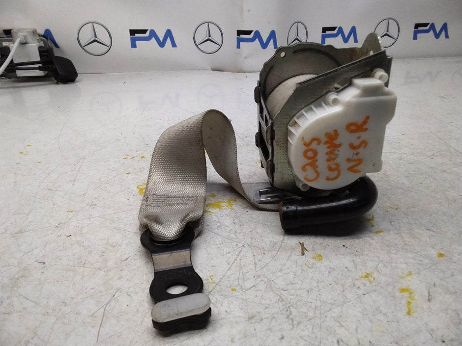 MERCEDES C CLASS W205 REAR PASSENGER SIDE SEAT BELT A2058600585 FMS317 NSR