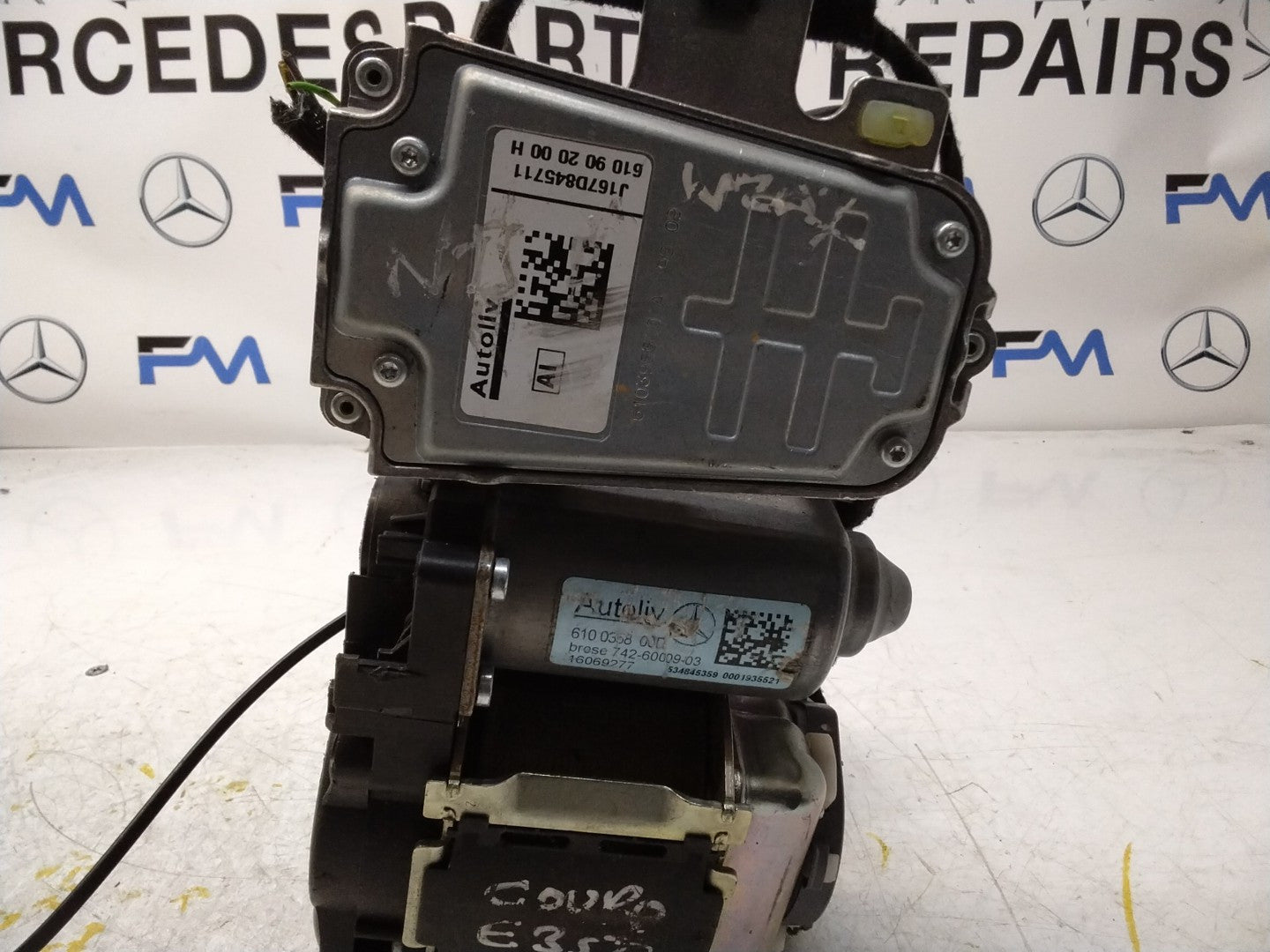 MERCEDES BENZ E-CLASS COUPE FRONT DRIVER SIDE RHD A2078603685 FMS440 OSR