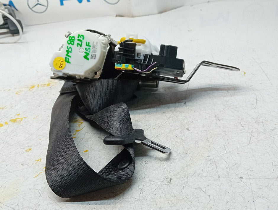 MERCEDES E CLASS W213 2018/2021 PASSENGER FRONT SEAT BELT A2138605500 FMS88 NSF