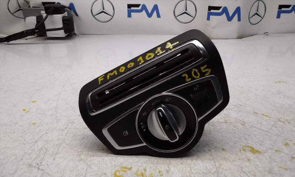 MERCEDES C-CLASS W205 HEADLIGHT CONTROL SWITCH 2014-2020 A2059056500 FM001014