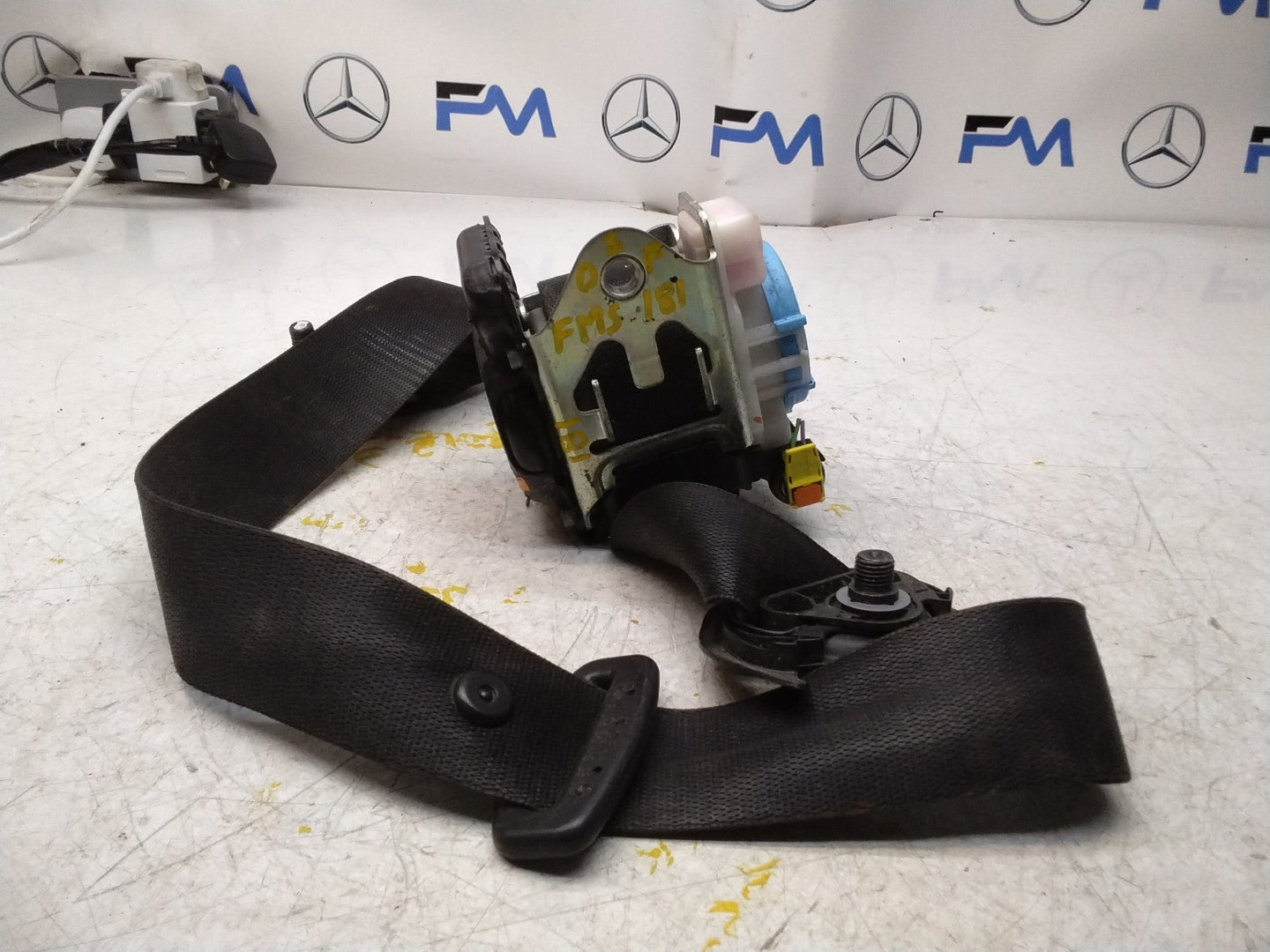 MERCEDES A CLASS SEAT BELT FRONT RIGHT A1768600285 W176 FMS181 OSF
