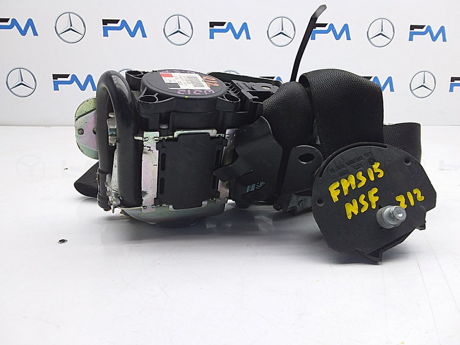 MERCEDES E CLASS W212  SEAT BELT FRONT LEFT PASSENGER SIDE A2128607585 FMS15 NSF
