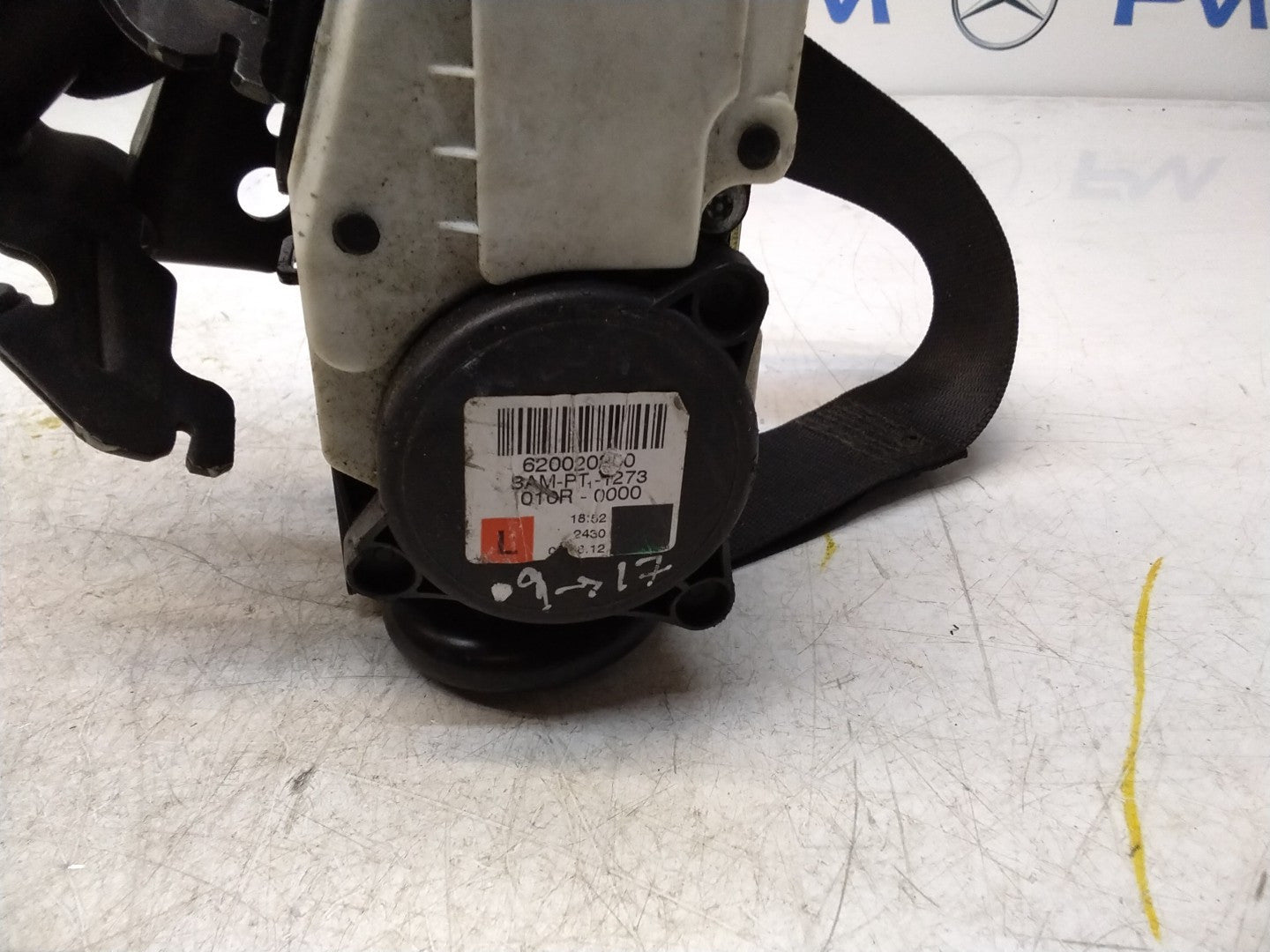 MERCEDES E CLASS SEAT BELT FRONT LEFT PASSENGER COUPE A2078605185 FMS443 NSF