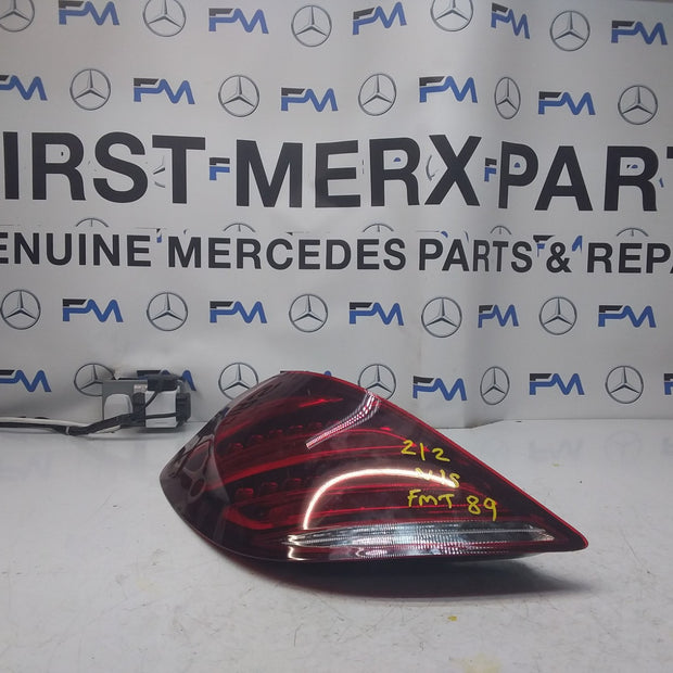 MERCEDES E-CLASS W212 REAR PASSENGER N/S TAIL LIGHT FMT89