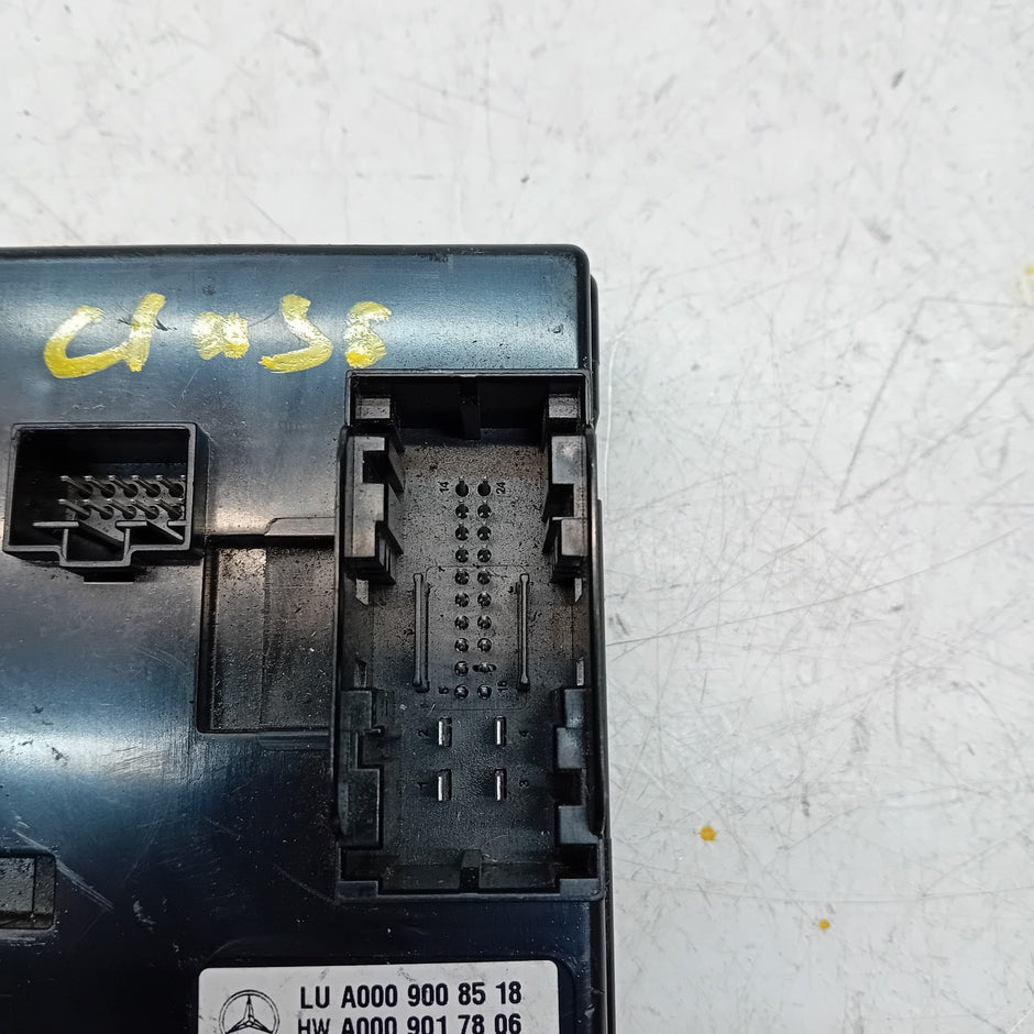 MERCEDES S CLASS 2017 W222 AIR CONDITIONING CONTROL MODULE A0009008518 FM00858