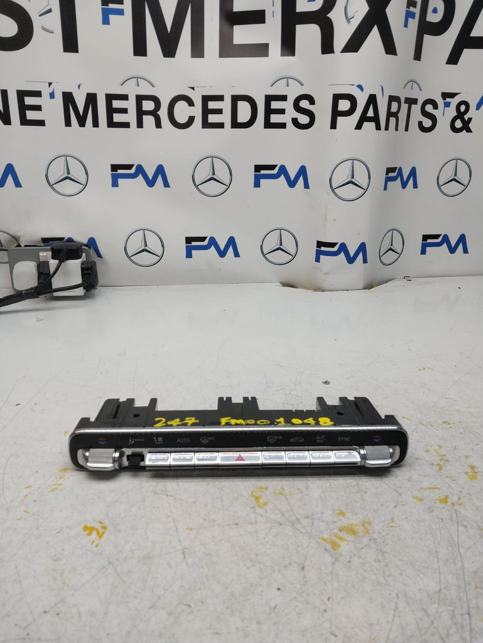 MERCEDES A B CLASS W177 W247 HEATER CLIMATE CONTROL PANEL A2479056703  FM001048