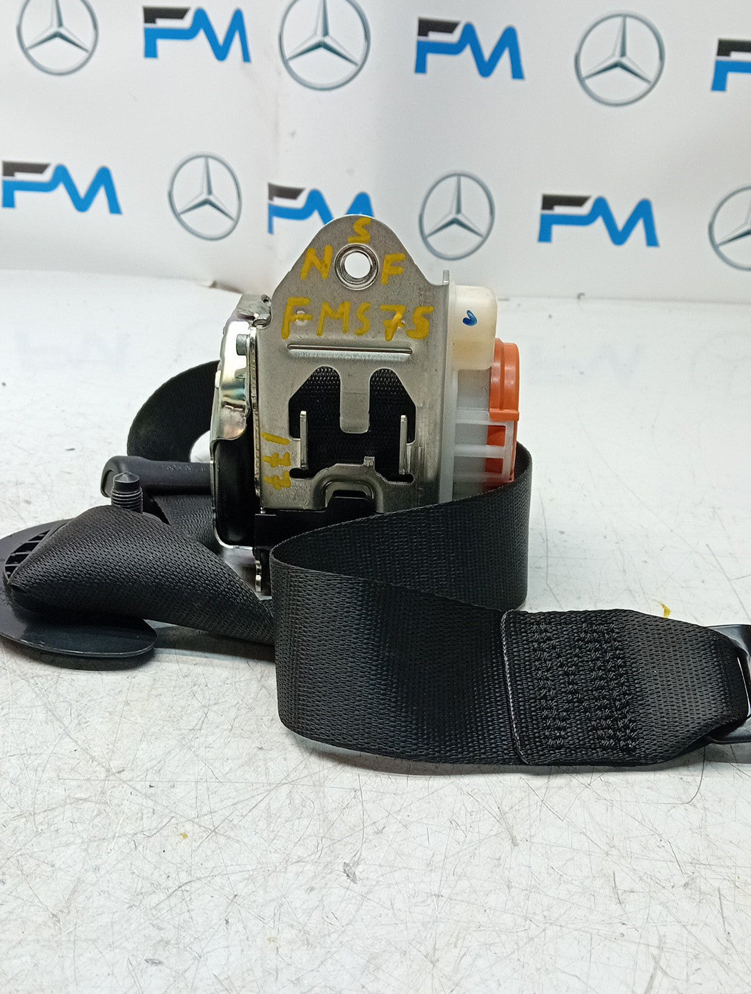 MERCEDES A CLASS  FRONT LEFT SEAT BELT WITH PRETENSIONER A1778600700 FMS75 NSF
