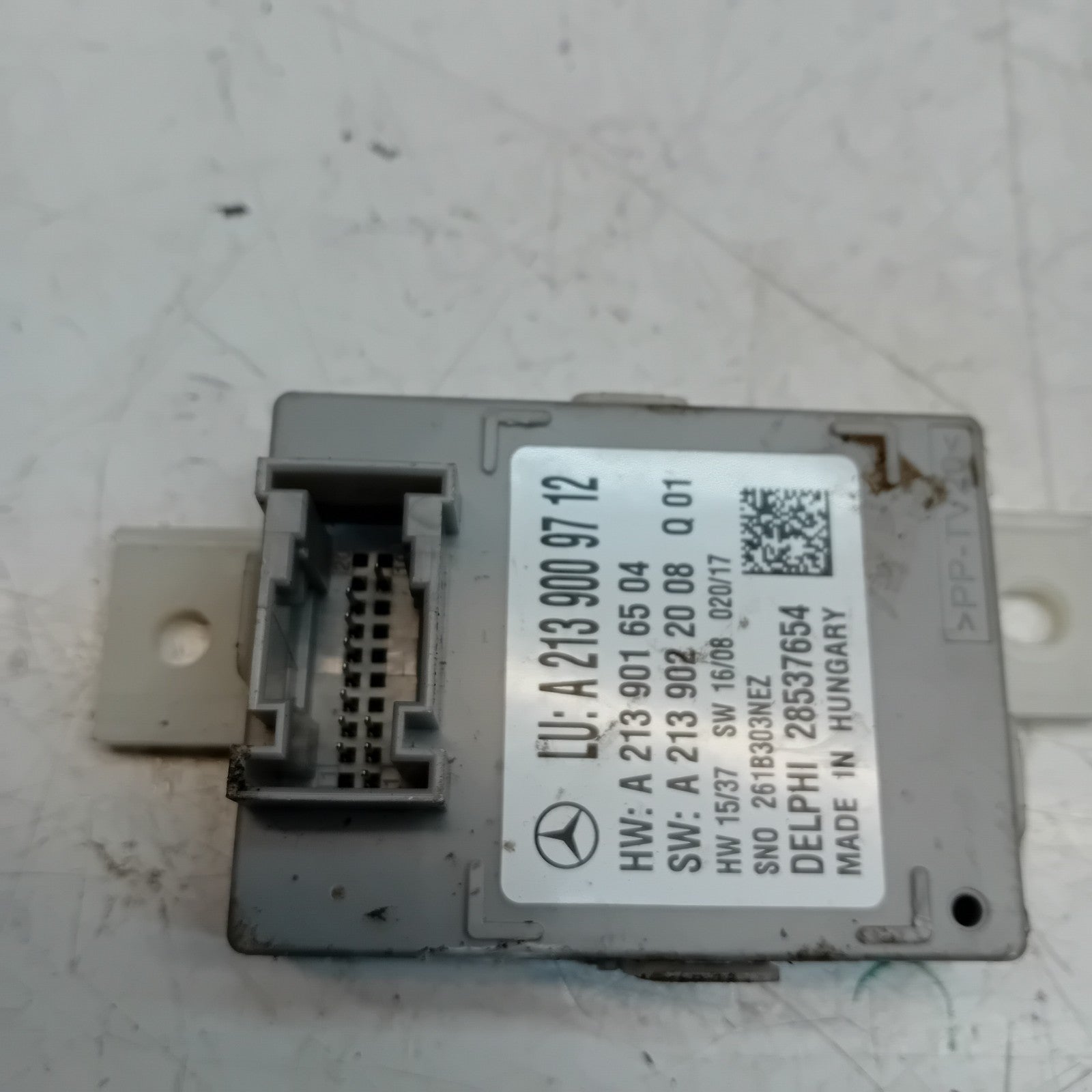 MERCEDES E-CLASS W213 LIGHT CONTROL UNIT A2139019712 FM00826
