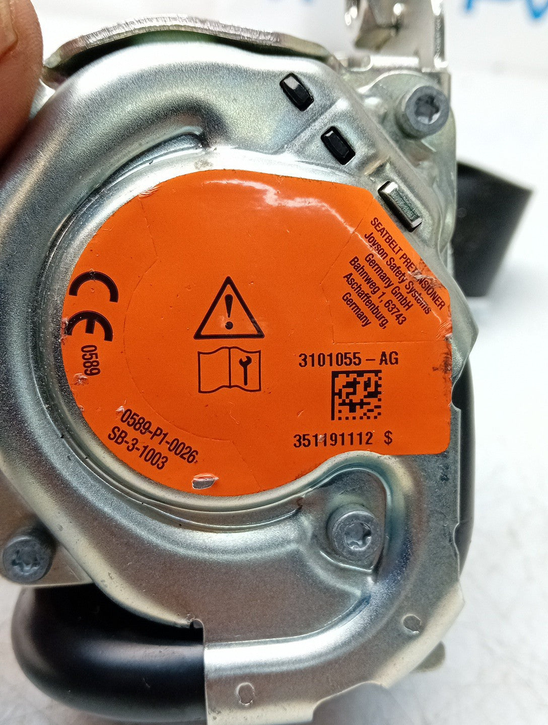 MERCEDES A CLASS  FRONT LEFT SEAT BELT WITH PRETENSIONER A1778600700 FMS67 NSF