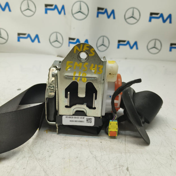 MERCEDES A CLASS SEAT BELT FRONT LEFT PASSENGER SIDE A1188601300 W177 FMS43 NSF