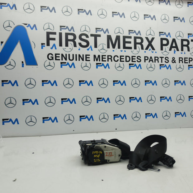 MERCEDES E CLASS W212  SEAT BELT FRONT LEFT PASSENGER SIDE A2128600786 FMS16 NSF