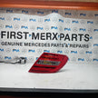 MERCEDES C-CLASS W204 DRIVER SIDE OS REAR TAIL LIGHT A2048205864 2012 FMT121