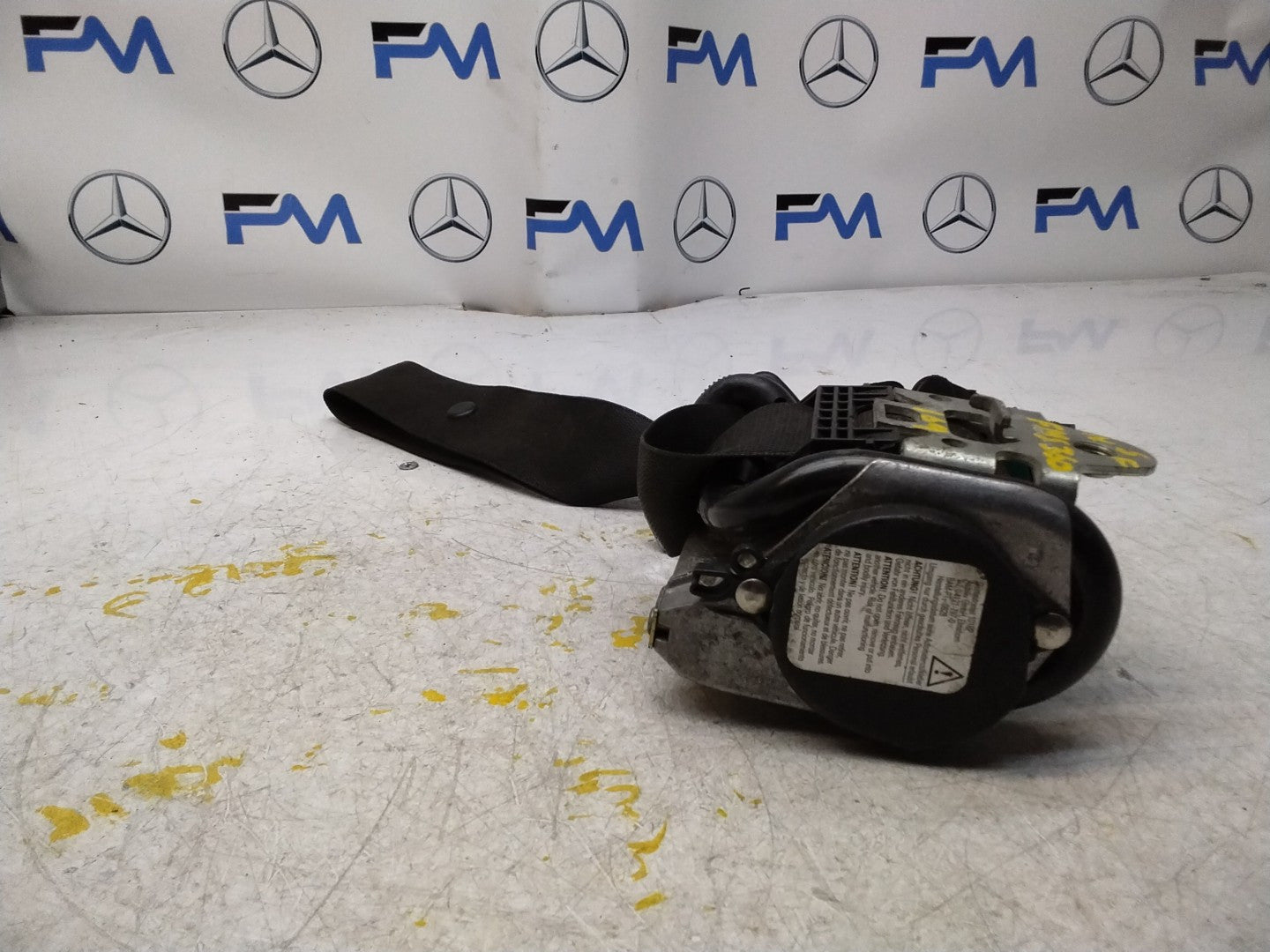 MERCEDES A CLASS W169 BACK SIDE REAR SEAT BELT A1698603385 FMS360 NSR