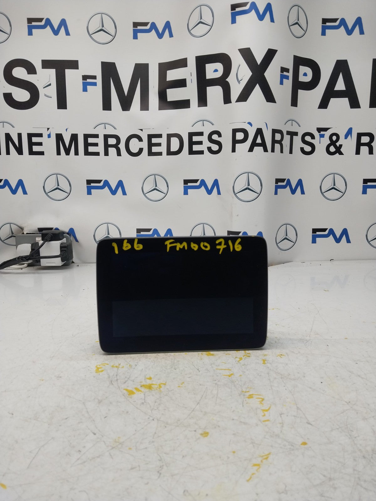 MERCEDES M-CLASS W166 DISPLAY SCREEN A1669001420 2016 FM00716