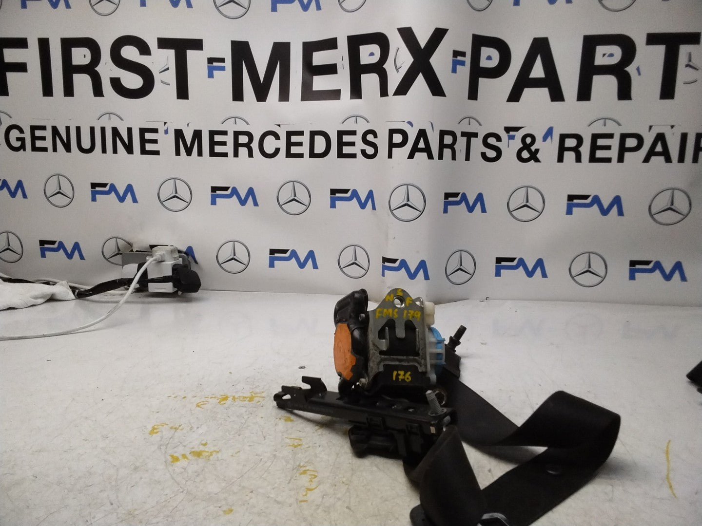 MERCEDES A CLASS W176 SEAT BELT FRONT LEFT SIDE A1768600185 FMS179 NSF
