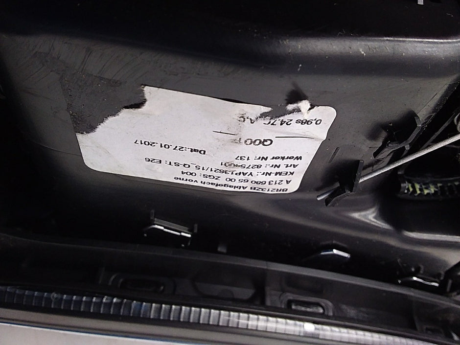 2016-2019 MERCEDES E CLASS W213 CENTRE  CONSOLE  A2138100815 FMK07