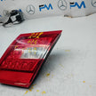 MERCEDES E-CLASS W212 DRIVER SIDE OS REAR TAIL LIGHT A2129060258 2012 FMT124
