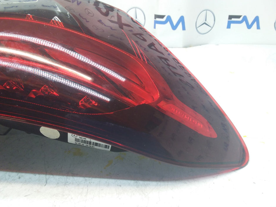MERCEDES E-CLASS W213 PASSENGER SIDE NS REAR TAIL LIGHT A2139065709 2022 FMT99