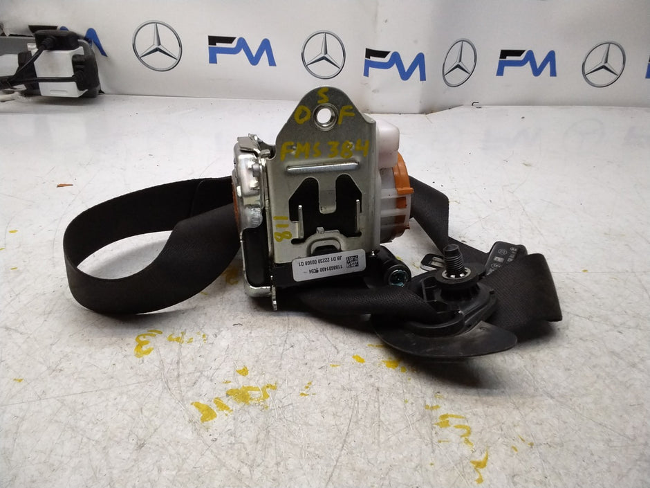 MERCEDES CLA C118 A-CLASS DRIVER SIDE FRONT SEAT BELT A1188601400 FMS384 OSF