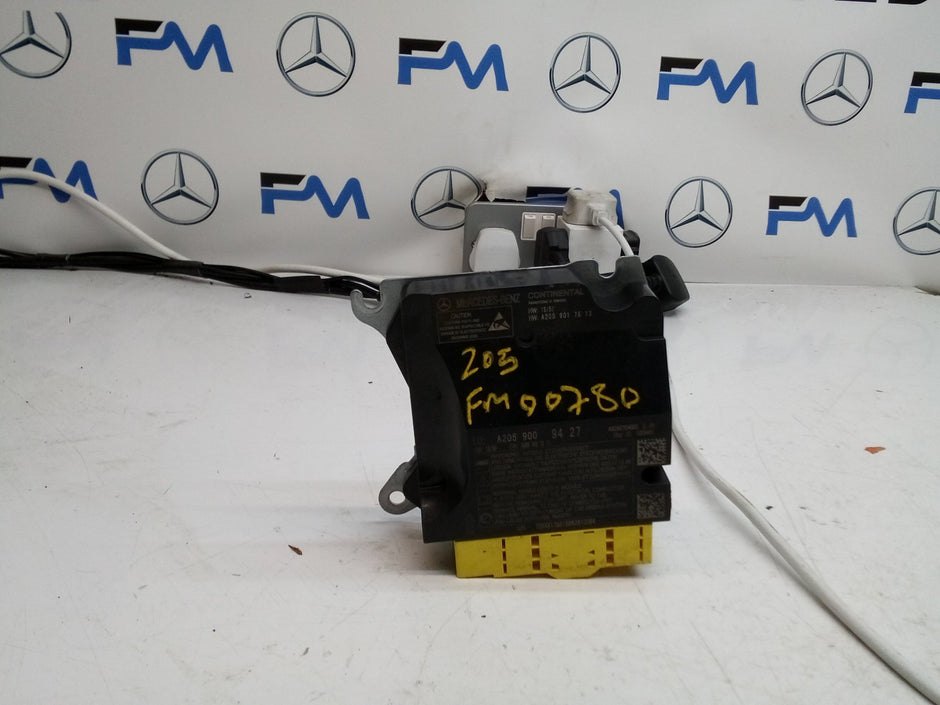 MERCEDES C-CLASS AIRBAG CONTROL MODULE W205 A2059009427 FM00780