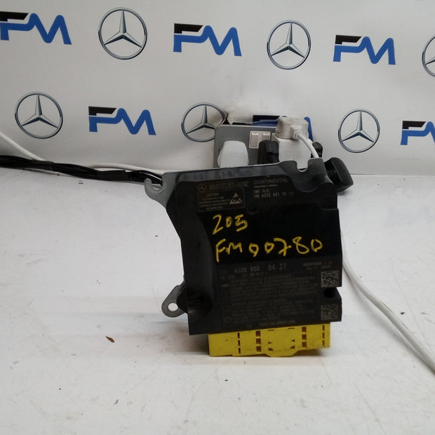 MERCEDES C-CLASS AIRBAG CONTROL MODULE W205 A2059009427 FM00780