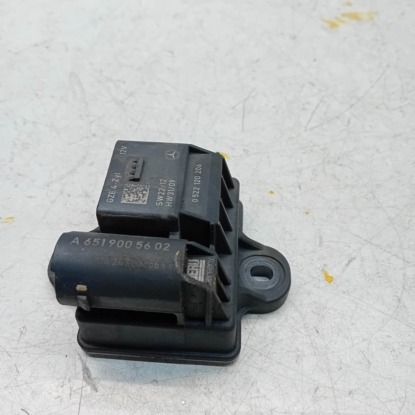 MERCEDES C CLASS W204 Glow Time Plug Relay A6519005602 FM00855