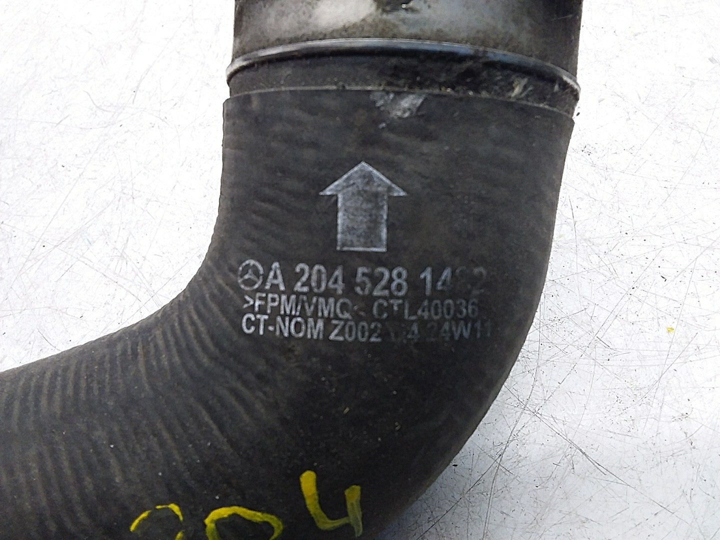 MERCEDES BENZ C-CLASS W204 AIR INTAKE TUBE A2045281482 FMI56