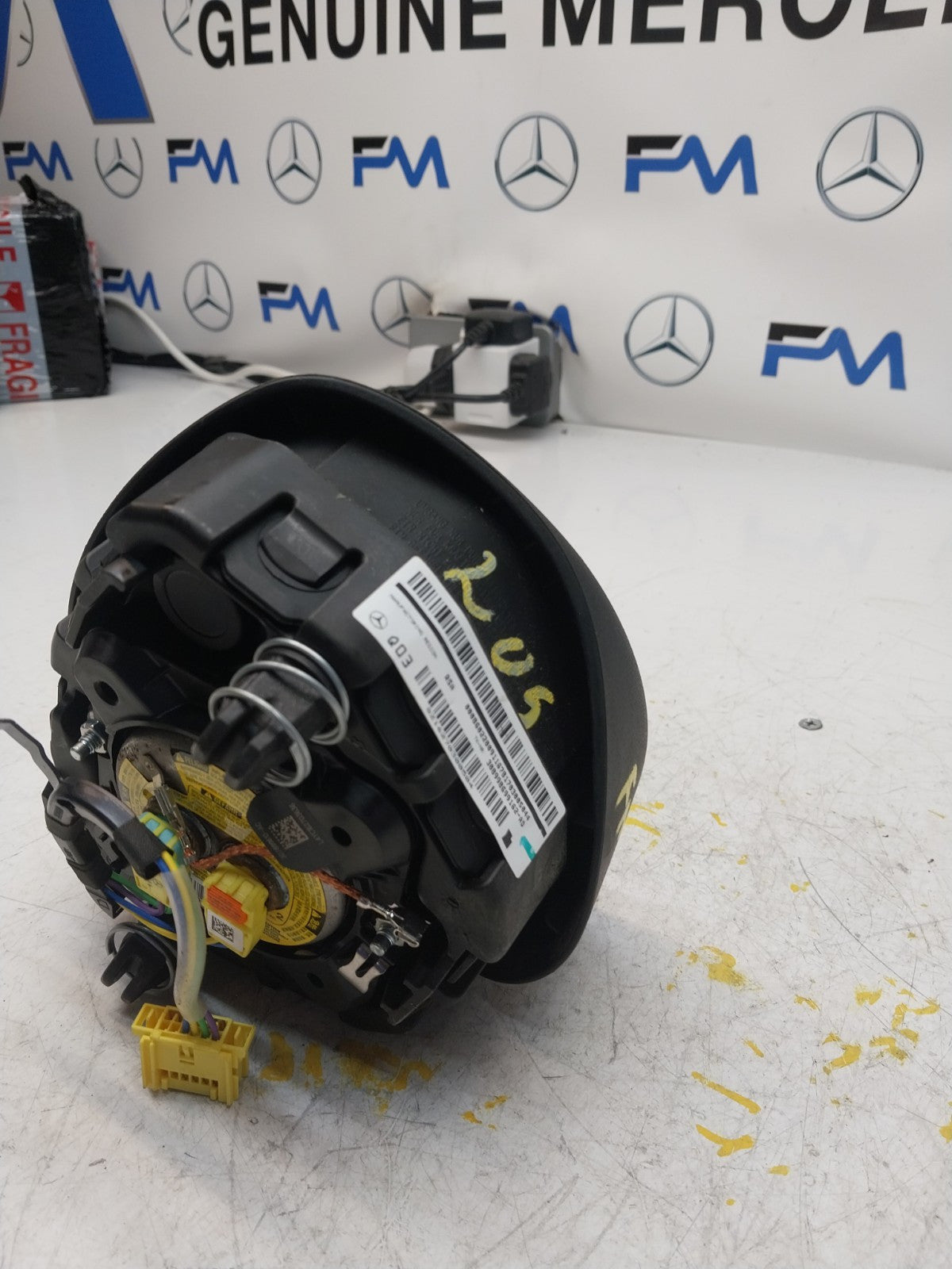 MERCEDES C-CLASS W205 STEERING WHEEL AIRBAG 308998699162-AD FM00702