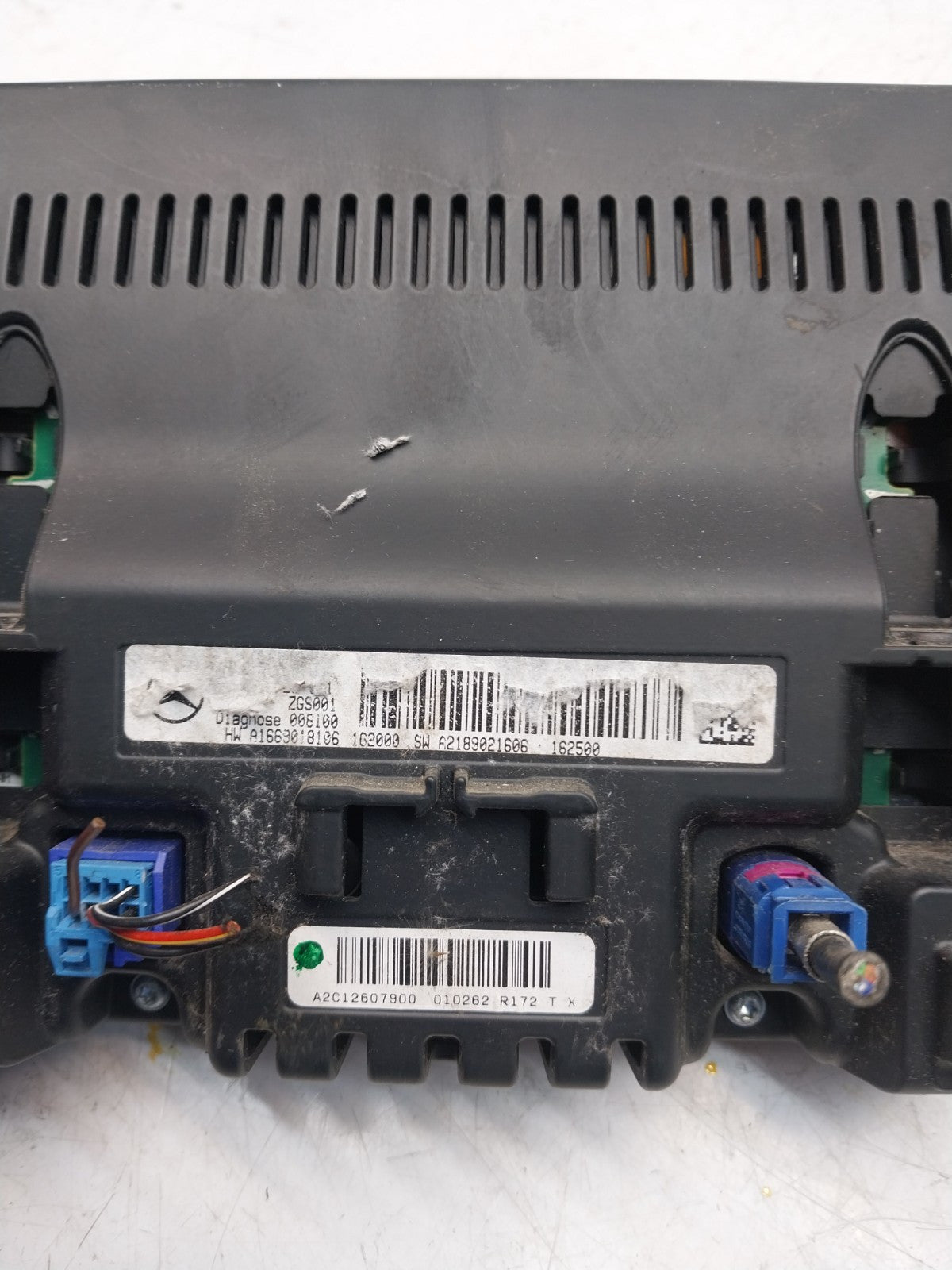 MERCEDES ML/M-CLASS W166 DISPLAY SCREEN A1669007814 2015 FM00721