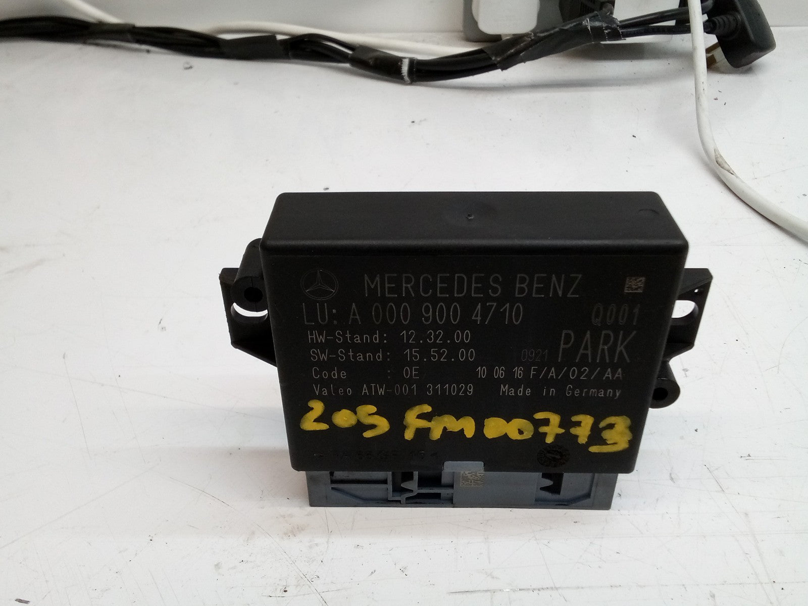 MERCEDES C-CLASS W205 PARKING DISTANCE SENSOR MODULE A0009004710 FM00773 