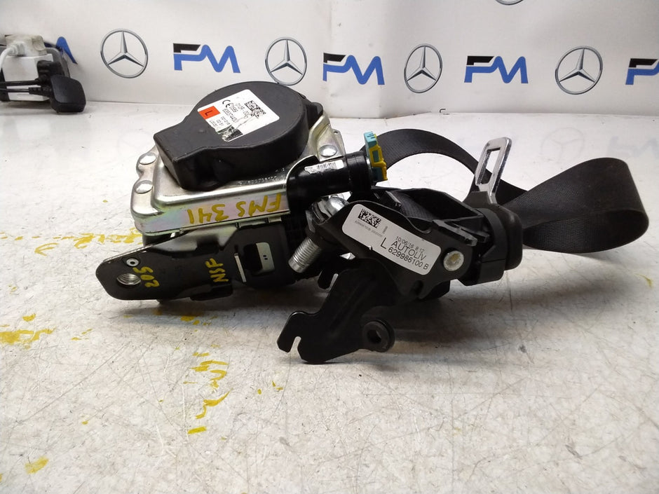 MERCEDES-BENZ W205 C CLASS FRONT LEFT PASSENGER SEATBELT A2058605185 FMS341 NSF