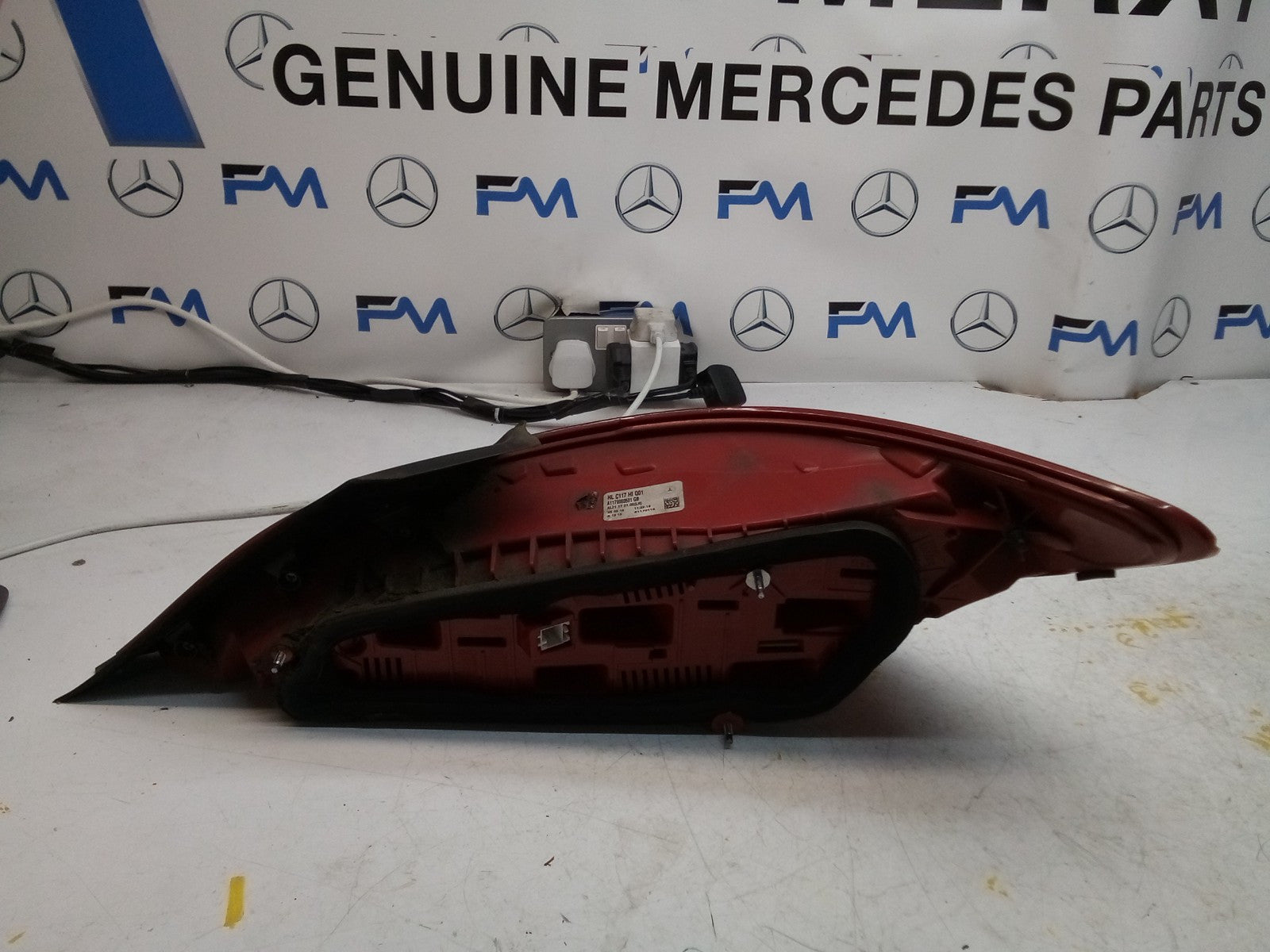 MERCEDES CLA W117 PASSENGER SIDE LEFT NS REAR TAIL LIGHT A1179060501 2015 FMT213