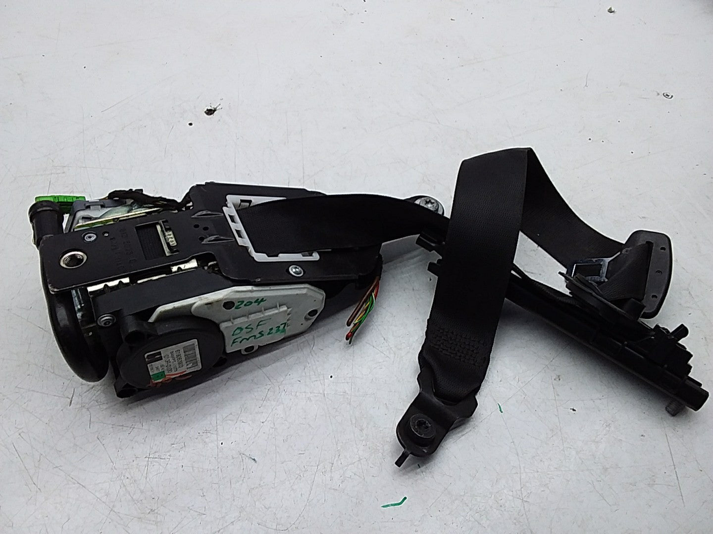 MERCEDES C-CLASS W204 SEAT BELT FRONT RIGHT DRIVER SIDE A2048602286 FMS237 OSF