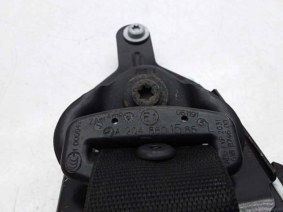 MERCEDES C-CLASS W204 SEAT BELT FRONT LEFT PASSENGER SIDE A2048601585 FMS218 NSF