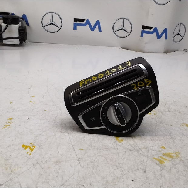 MERCEDES C-CLASS W205 HEADLIGHT CONTROL SWITCH 2014-2020 A2059051810 FM001017