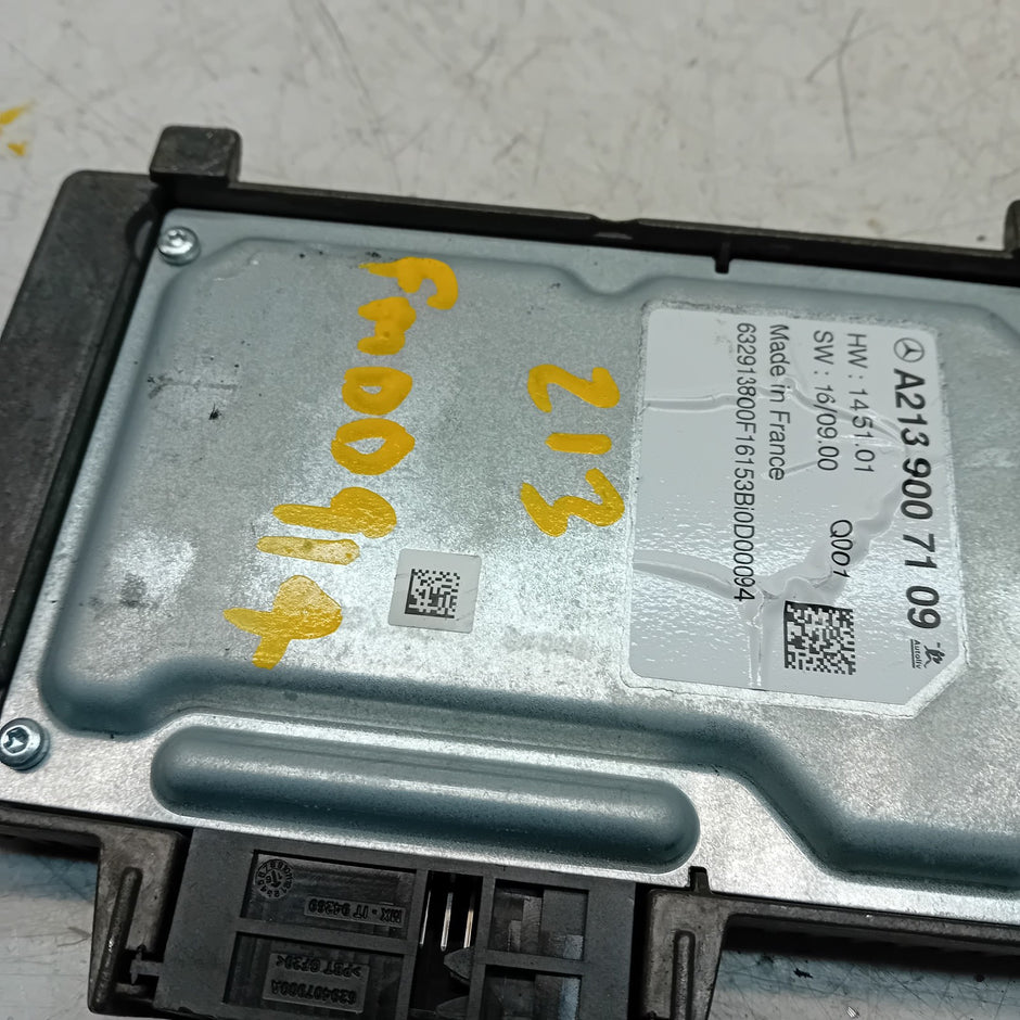 MERCEDES E-CLASS W213 ECU INTELLIGENT DRIVE CONTROL MODULE A2139007109 FM00914