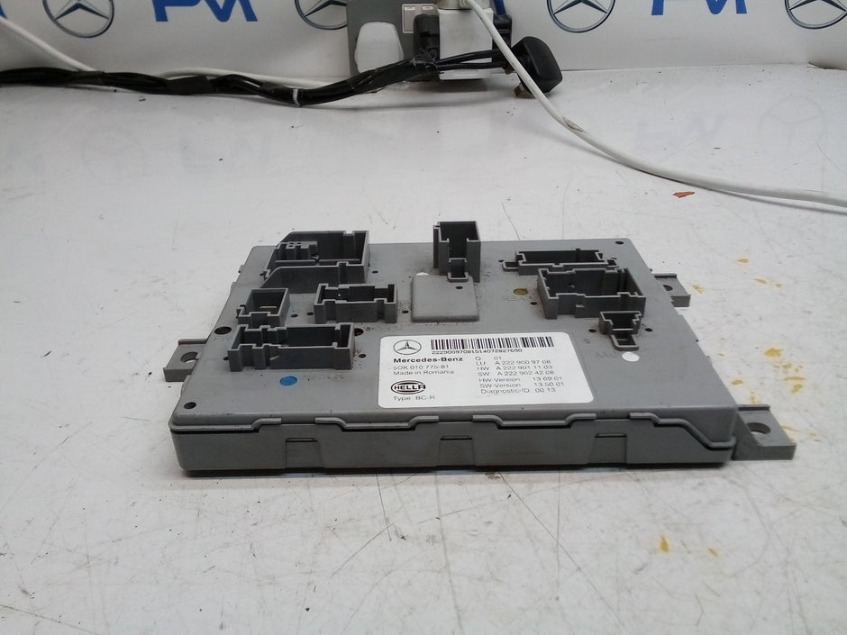 MERCEDES S-CLASS REAR SAM CONTROL MODULE W222 A2229009708 FM00767