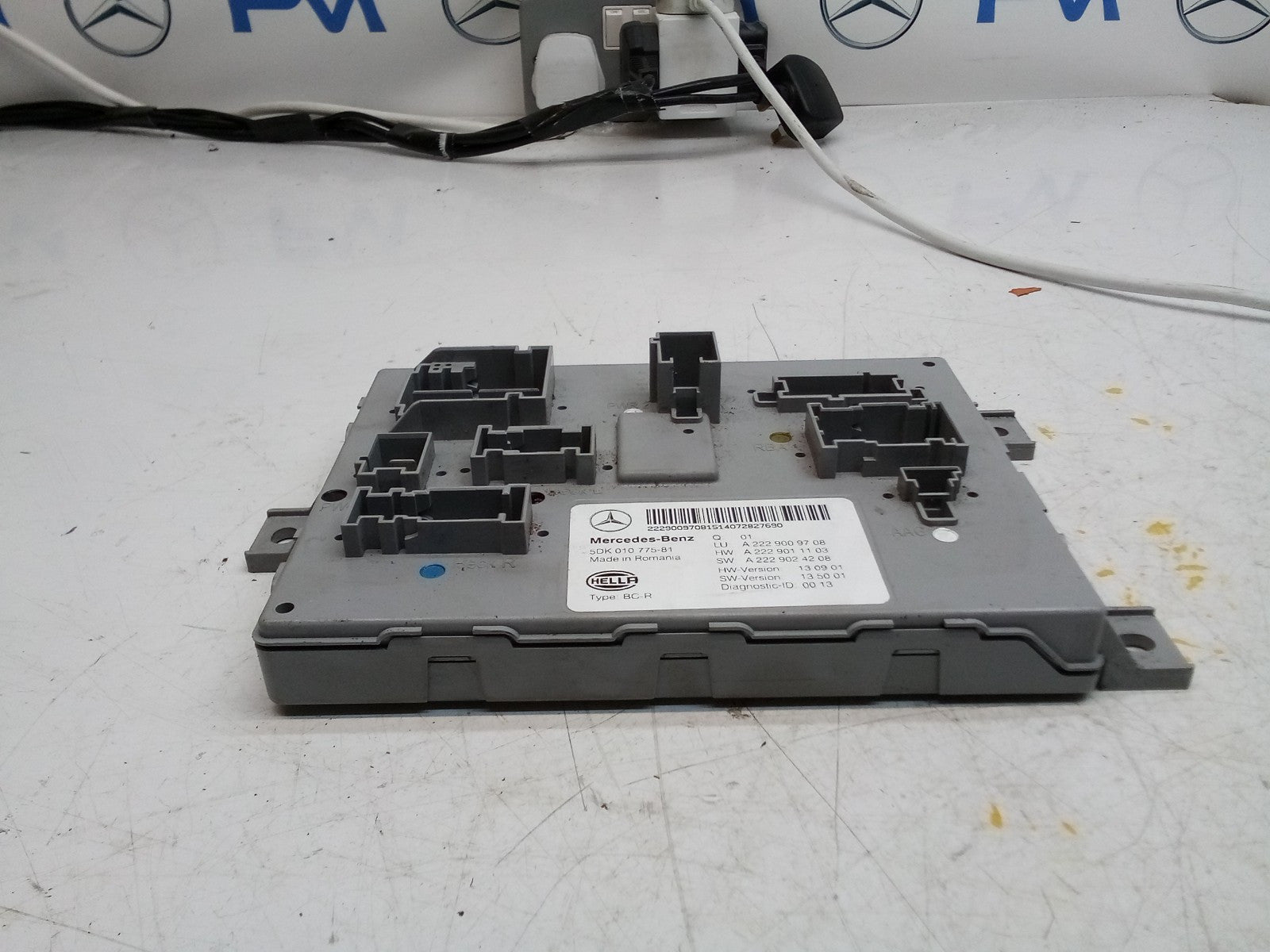 MERCEDES S-CLASS REAR SAM CONTROL MODULE W222 A2229009708 FM00767