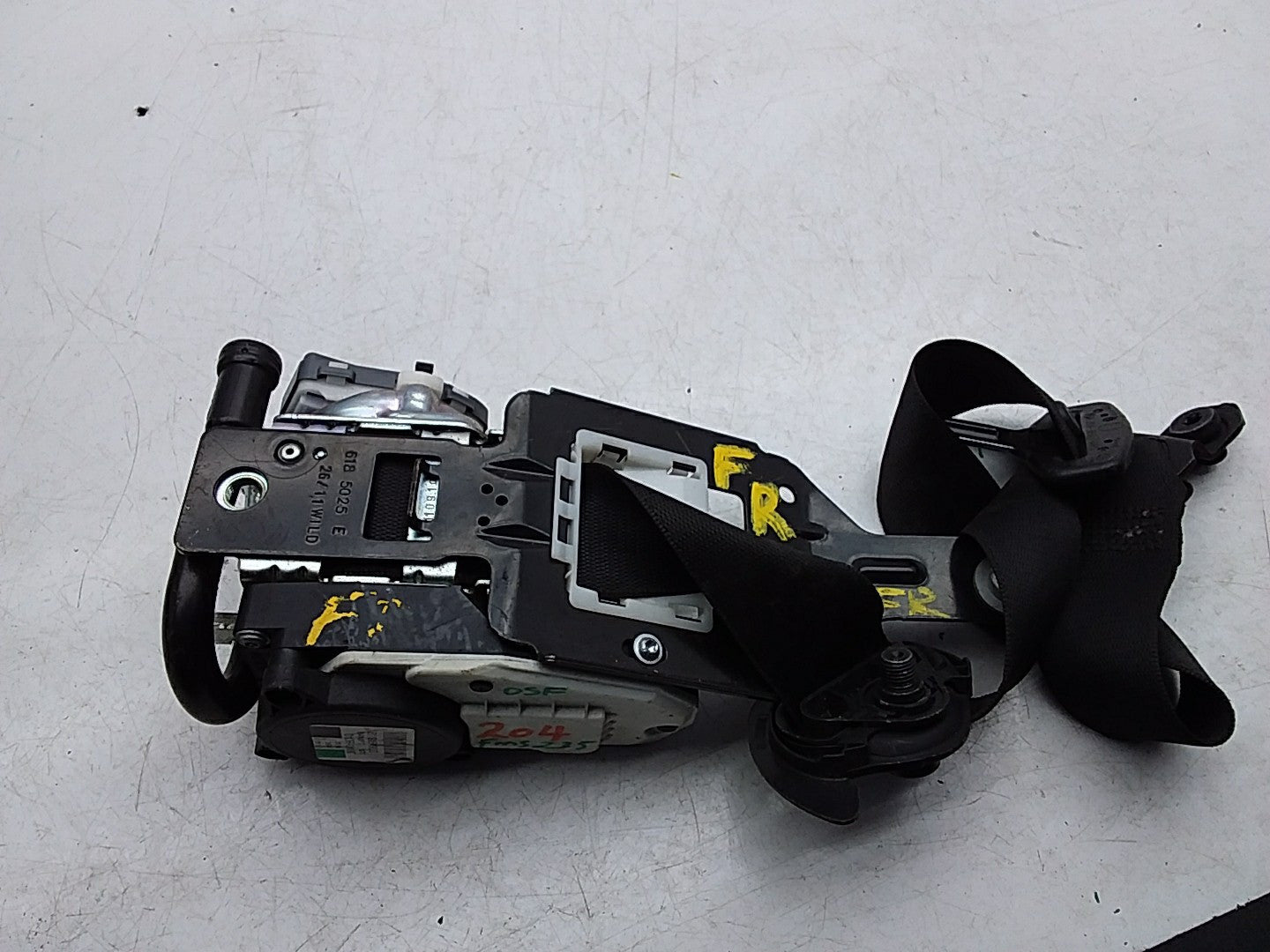 MERCEDES C-CLASS W204 SEAT BELT FRONT RIGHT DRIVER SIDE A2048602485 FMS235 OSF