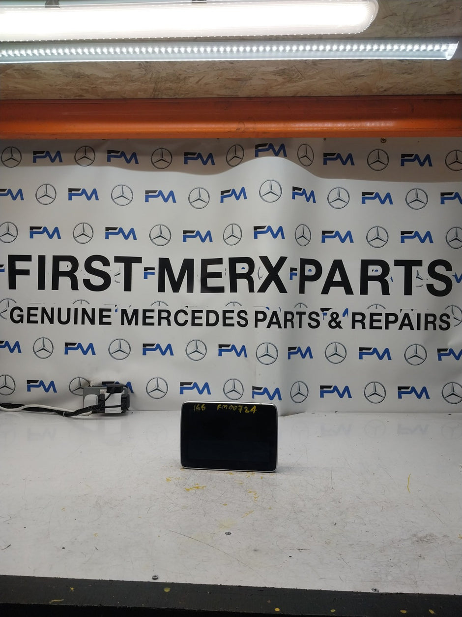 MERCEDES ML/M-CLASS W166 DISPLAY SCREEN A1669007814 2015 FM00724