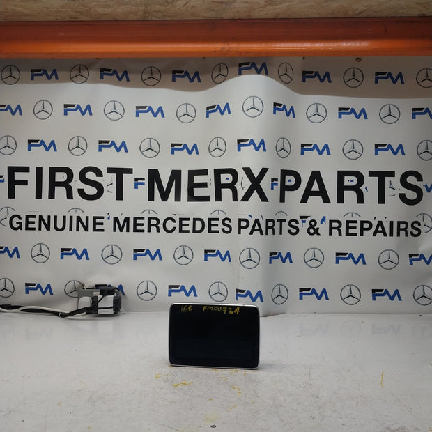 MERCEDES ML/M-CLASS W166 DISPLAY SCREEN A1669007814 2015 FM00724