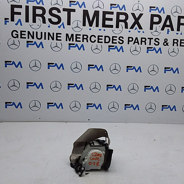 MERCEDES C-CLASS W205 SEAT BELT REAR RIGHT DRIVER SIDE A2058600685 FMS283 OSR