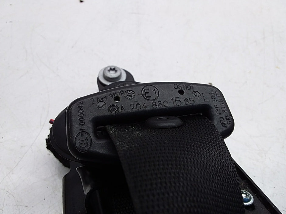 MERCEDES C-CLASS W204 SEAT BELT FRONT LEFT PASSENGER SIDE A2048601585 FMS220 NSF