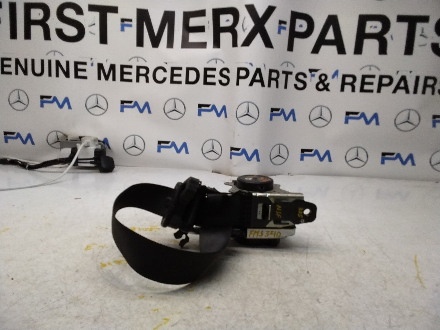 MERCEDES-BENZ W205 C CLASS FRONT LEFT PASSENGER SEATBELT A2058605185 FMS342 NSF