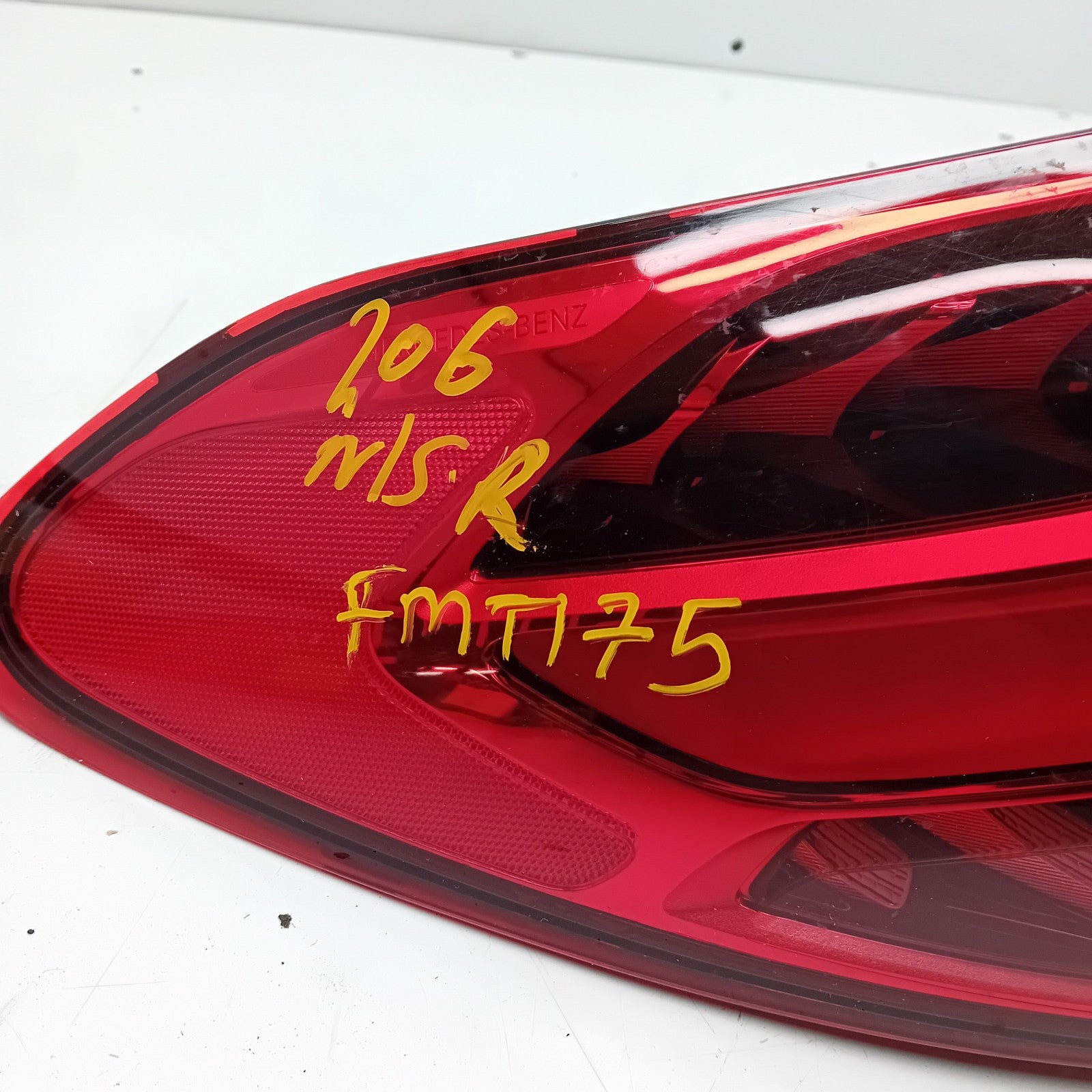 MERCEDES C-CLASS W206 PASSENGER SIDE NS REAR TAIL LIGHT FMT175 A2069060301