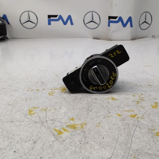 MERCEDES E-CLASS W212 HEADLIGHT CONTROL SWITCH 2014 A2129050551 FM001026