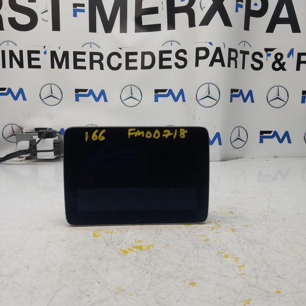 MERCEDES M-CLASS W166 DISPLAY SCREEN A1669001420 2016 FM00718