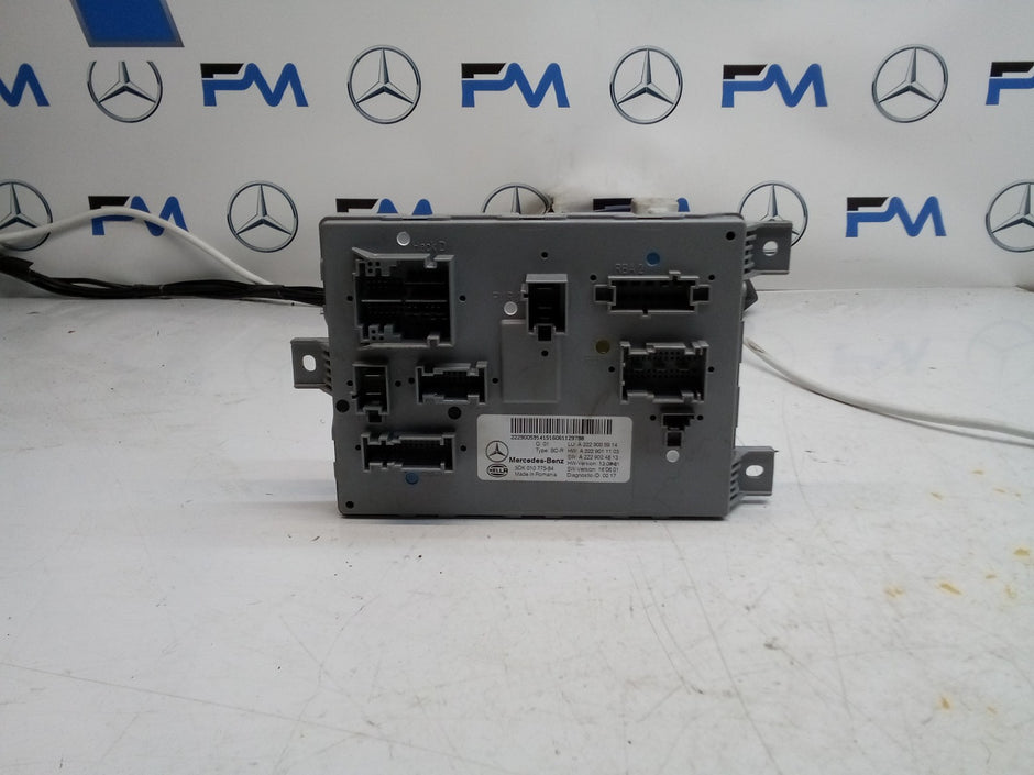 MERCEDES S-CLASS REAR SAM CONTROL MODULE W222 A2229005914 FM00768