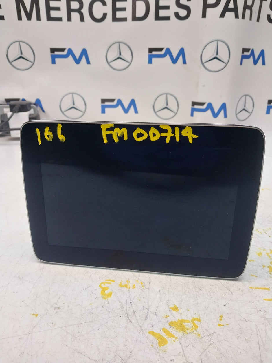 MERCEDES M-CLASS W166 DISPLAY SCREEN A1669001420 2018 FM00714